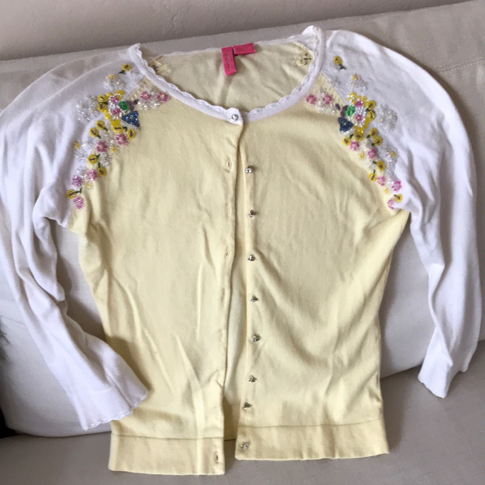 Vintage Beaded Sweater